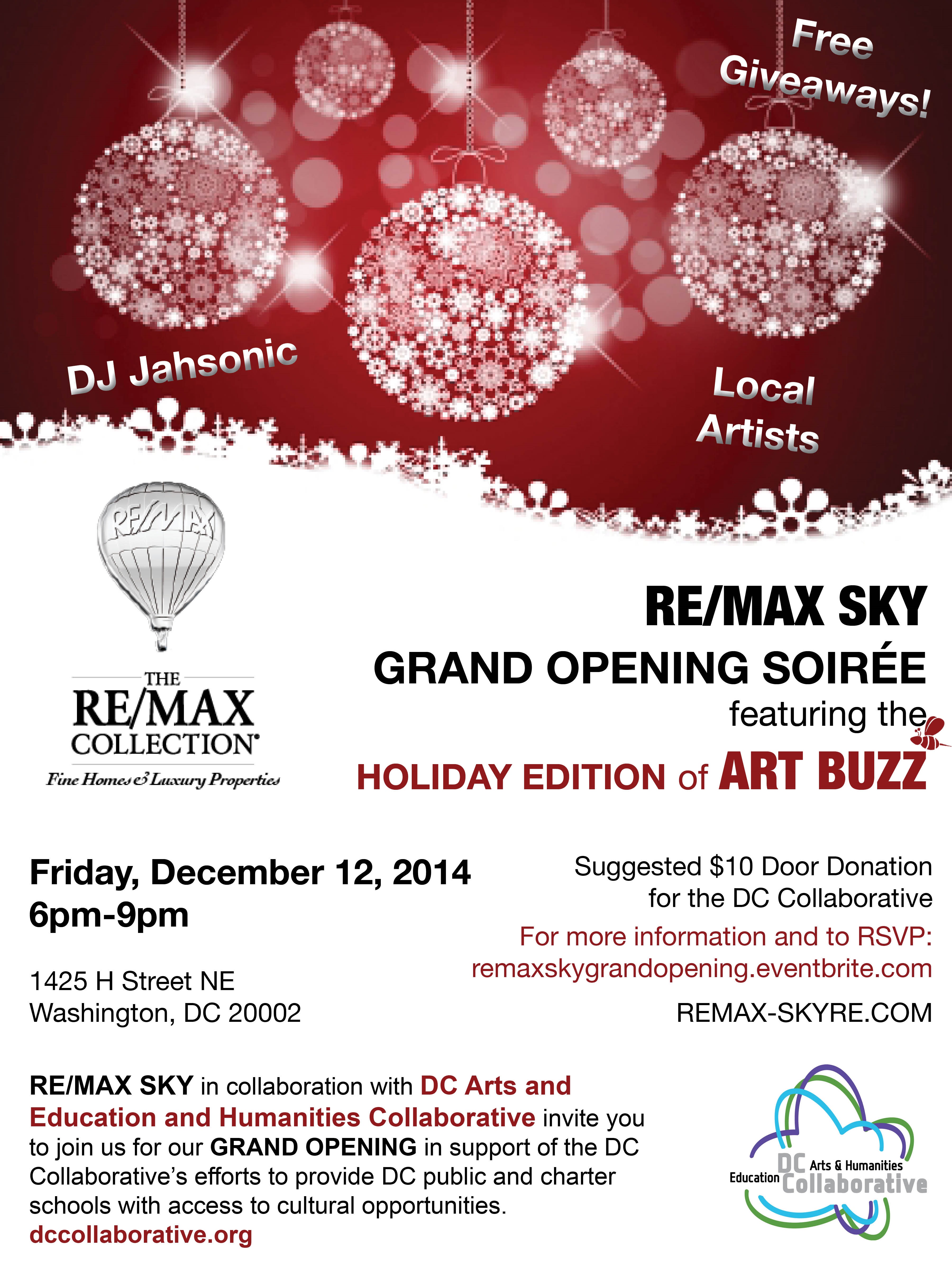 RE/MAX SKY Real Estate  Grand Opening and ART BUZZ