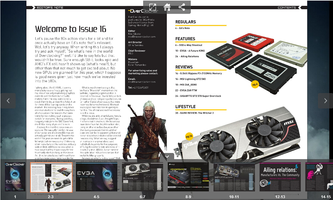 Interactive Digital Magazine