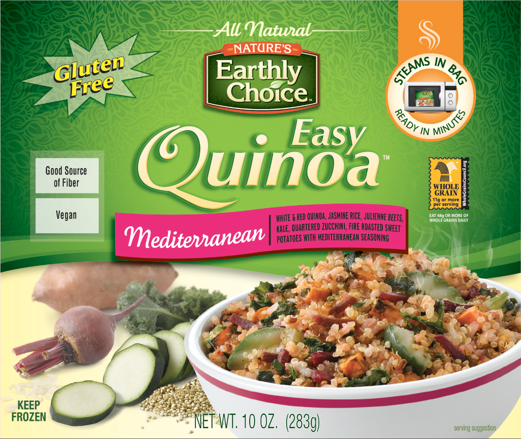 Mediterranean Frozen Easy Quinoa