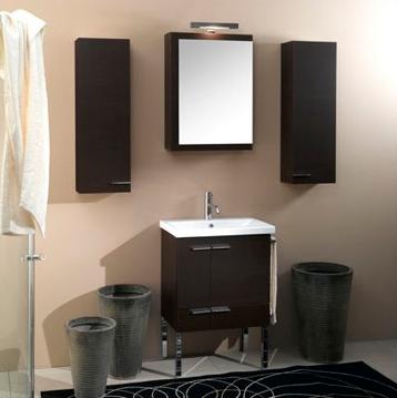 22.5" NS3 Simple Vanity With Storage Cabinets From Iotti