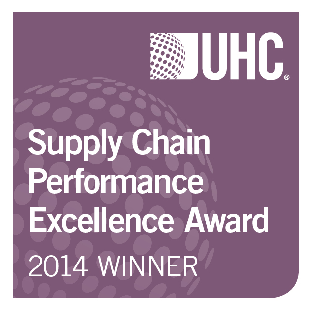 The University of Vermont Medical Center has been in first or second place for Supply Chain Performance in the past three years.