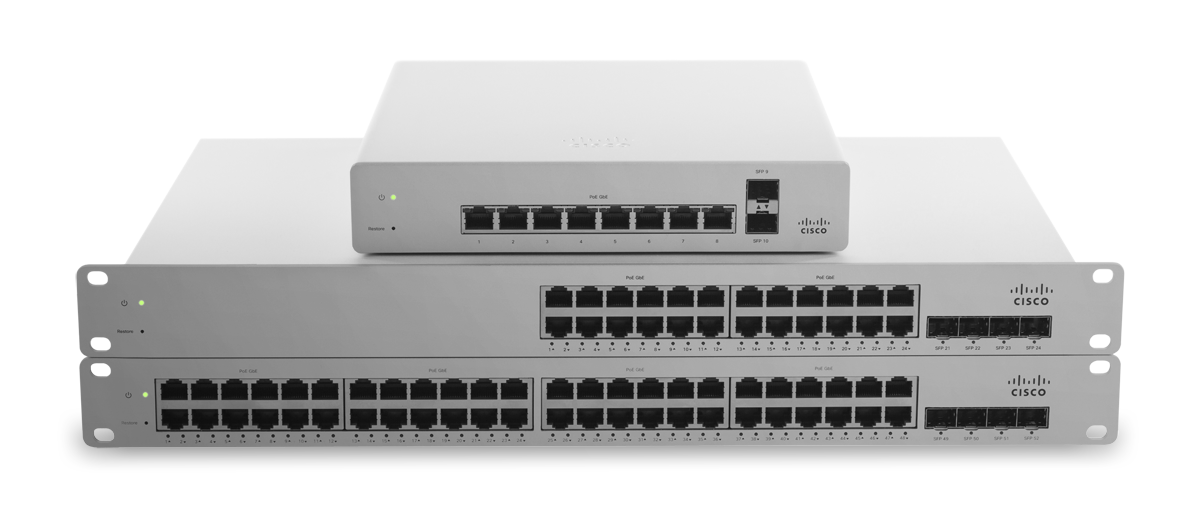 Cisco Meraki network switches
