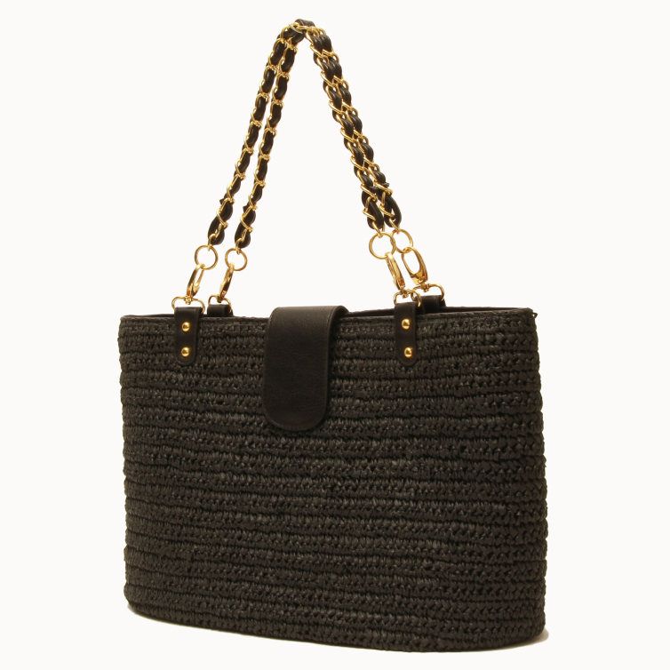 Riviera Black Tote