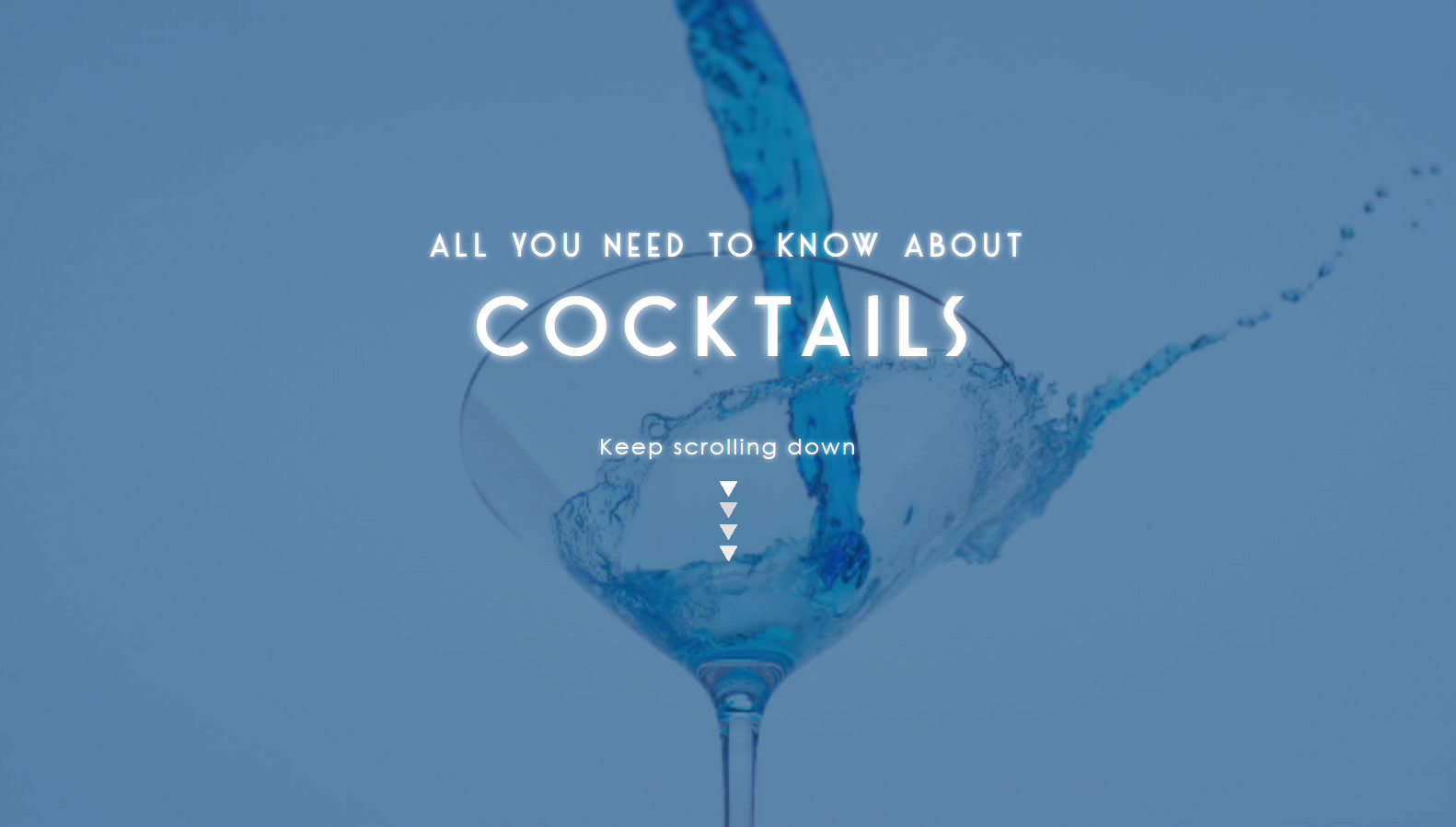 Cocktails From Around The World [Interactive infographic]