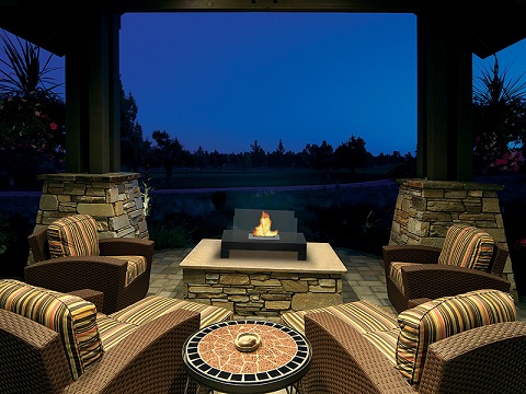 Gramercy Indoor Outdoor Fireplace 90296 from Anywhere Fireplace