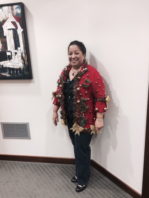 Ugly Holiday Sweater Contest Runner Up
