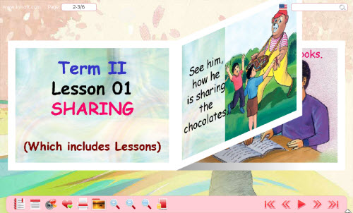 elearning book of page turning effect