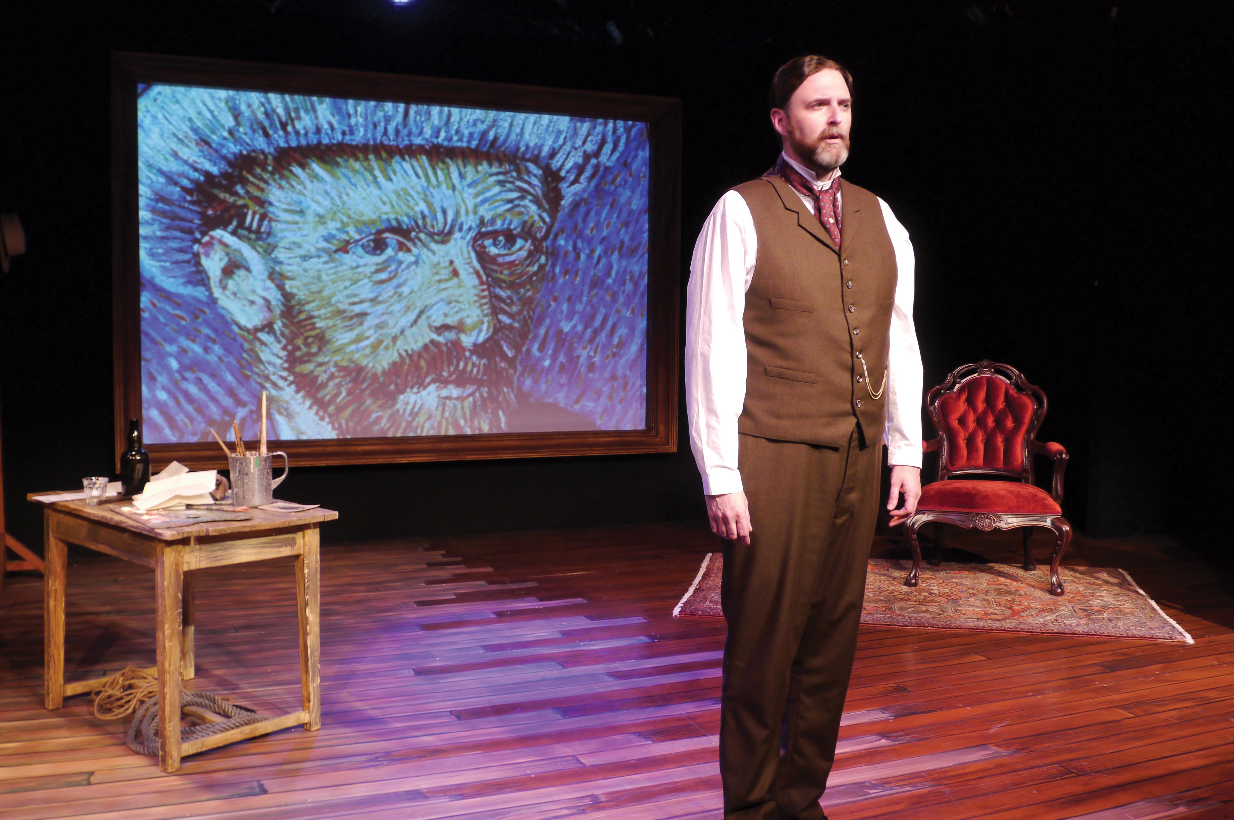 Leonard Nimoy's "Vincent", a one-man play