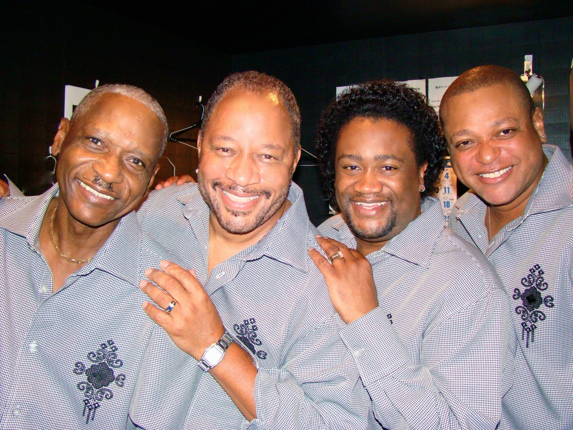 The Stylistics (Airrion Love, Jason Sharp, Herbert Murrell & Harold 'Eban' Brown) appear in The 70's Soul Jam Valentine's Concert at the Beacon Theatre, February 13, 2016 with shows at 3pm & 8pm.
