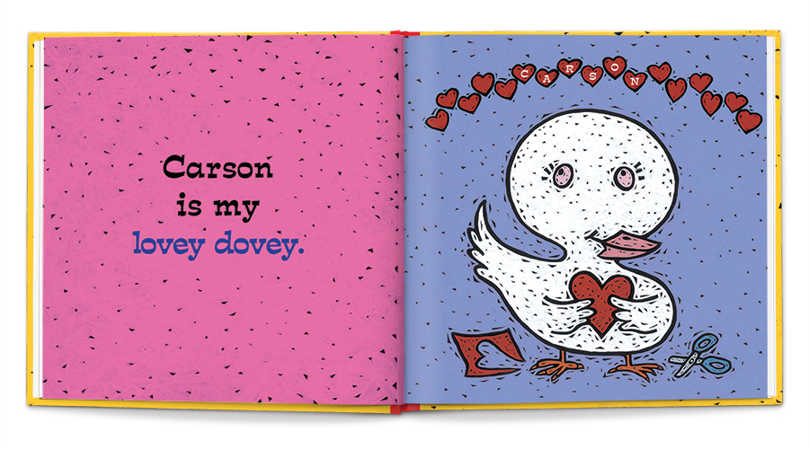 Remind a child just how much he or she is loved with "Who Loves You, Baby?," a personalized book from I See Me!, featuring the child’s photo on the cover and name on every spread!
