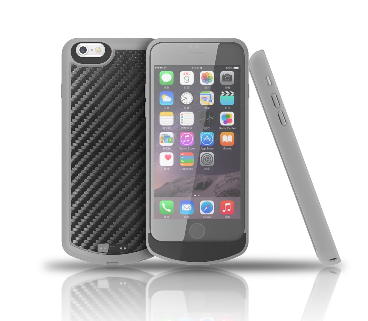 Qi ANTI-IMPACT Power Case for iPhone 6