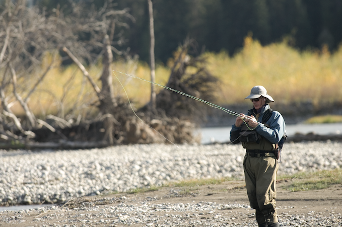 Fly Fishing at Snake River Sporting Club