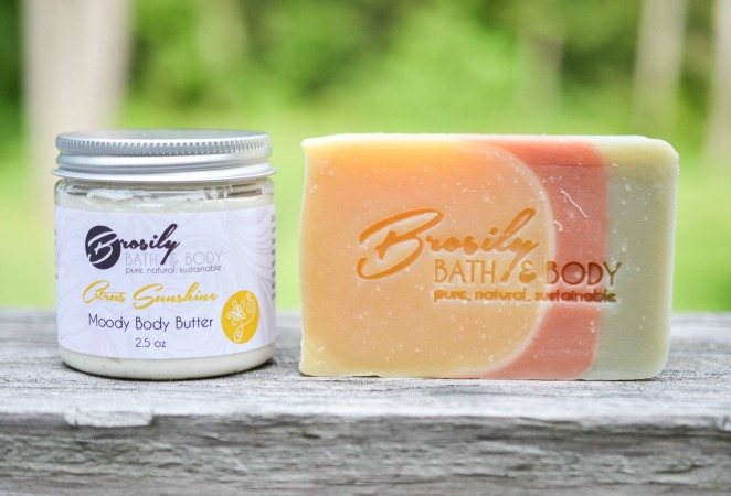 Citrus Sunrise Natural Handmade Soap and Body Butter by Brosily Bath and Body,