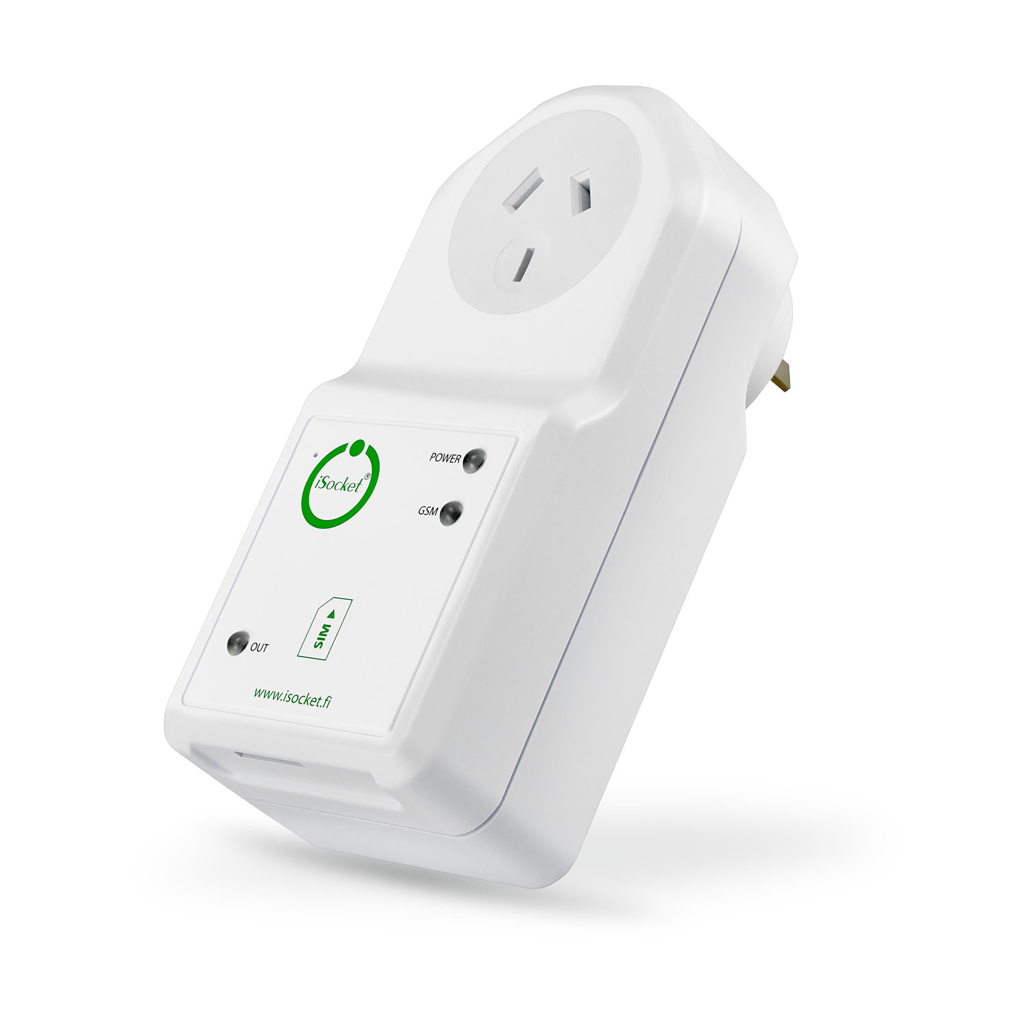iSocket is an intelligent socket that plugs in to the power point and can inform you about power outage.