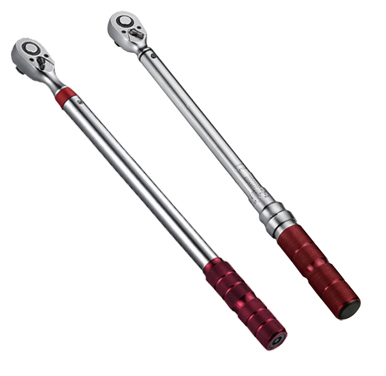 Designed with durable all-steel construction with a corrosion-resistant finish, these metal handle click wrenches are suitable for various industrial and maintenance fastening applications.