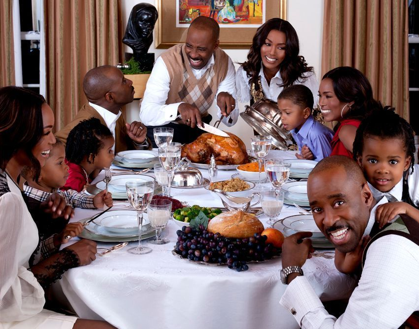Angela Bassett's Family and Thanksgiving