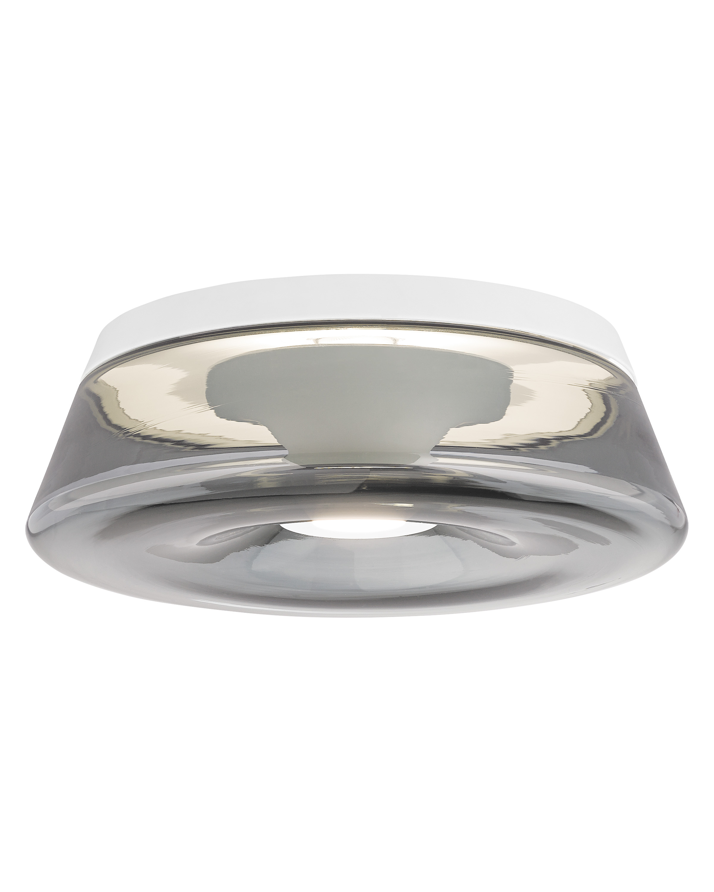 Highly sophisticated styling and incredible depth of design exude from this new, modern Ambist LED flush mount from Tech Lighting