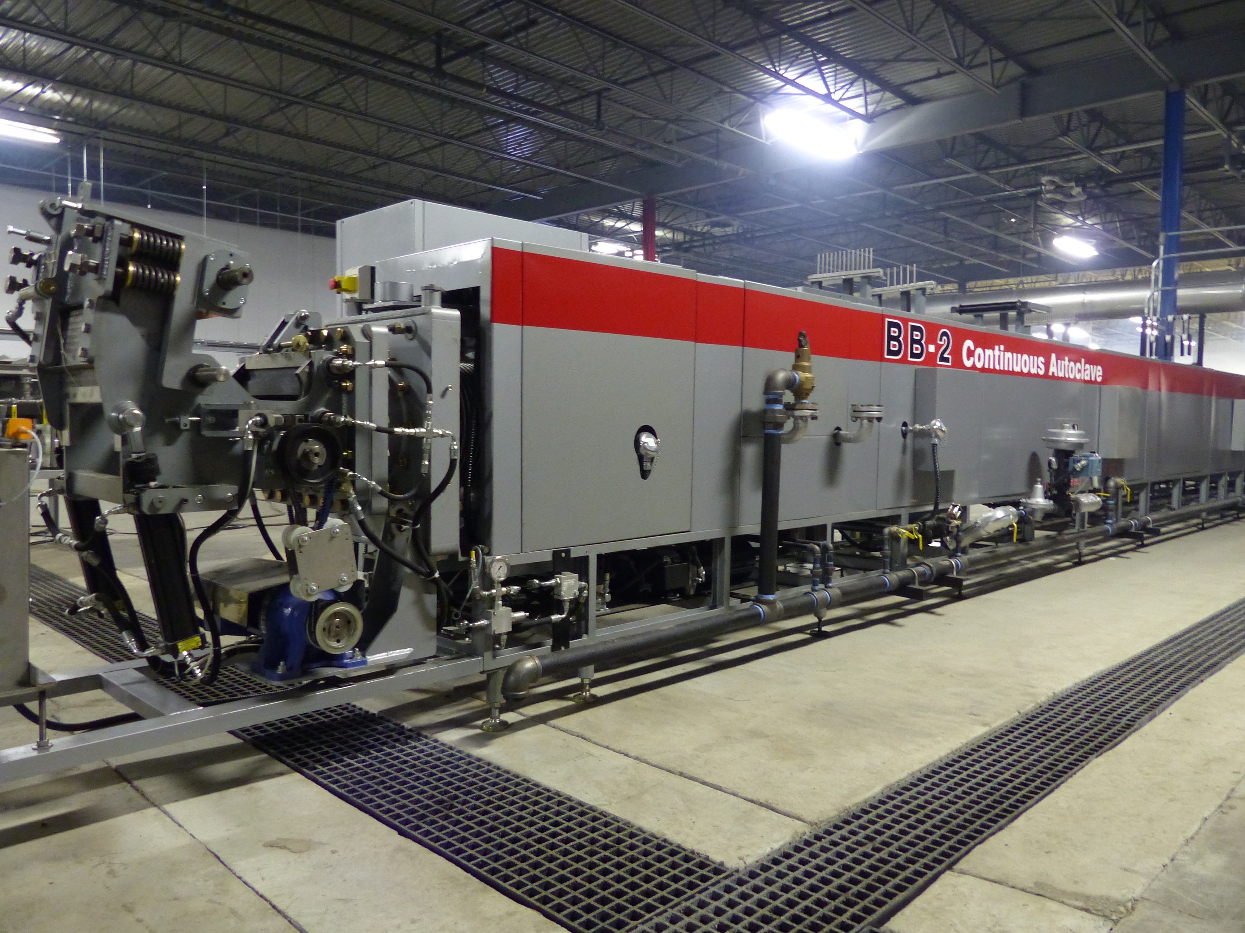 The new space dye equipment made by Belmont Textile Machinery now online at Pharr's McAdenville, NC operations.