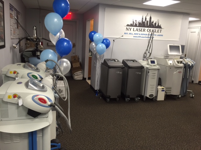 New York Showroom Of Preowned Cosmetic Lasers and IPL