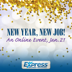 New Year, New Job Online Event Set For Jan. 21