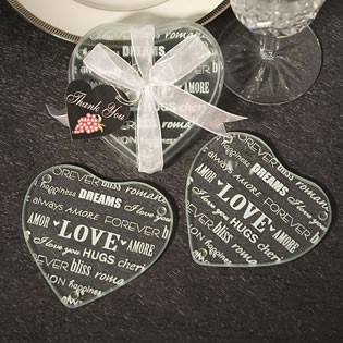 Free gift offer: Elegant glass coasters arrive with each physical CD purchase from MichaelDulin.com