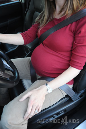 Safe driving while pregnant