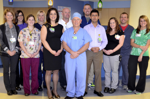 Dayton Children's pediatric intensive care unit staff