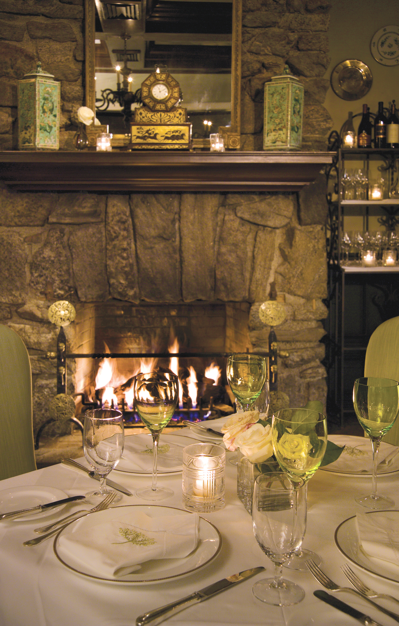 Fireside Dining at The Bernards Inn
