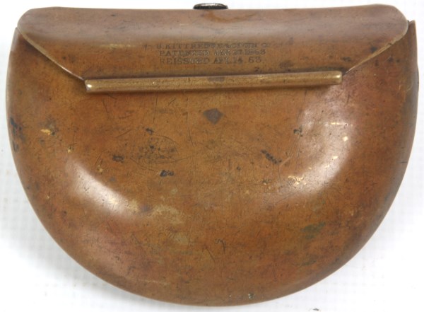 LOT 75 - B. Kittredge & Co. Copper Civil War Cartridge Box