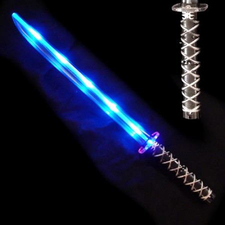Light Up Ninja Sword from Sureglow.com
