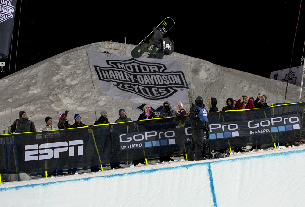 Monster Energy's Iouri Podladtchikov Bronze Medal Men's Snowboard SuperPipe X Games Aspen 2015