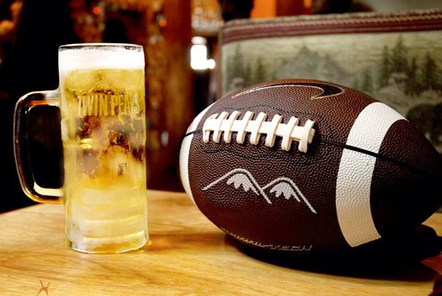 Twin Peaks is the place to be for Super Sunday and an ice cold, 29-degree draft beer.