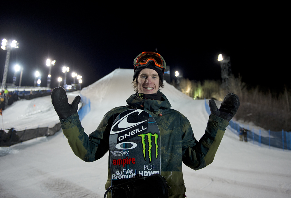 Monster Energy's Max Parrot Snowboard Big Air Silver Medal X Games Aspen 2015