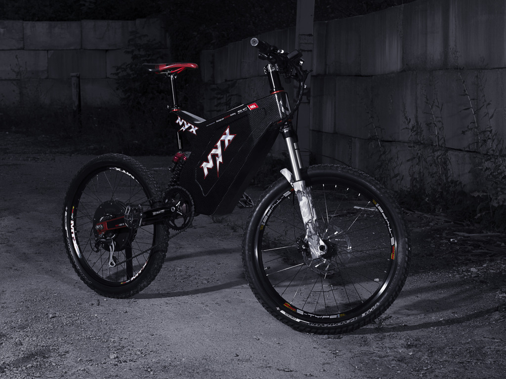 Mountain E-Bike using NYX 2015 Frame Kit