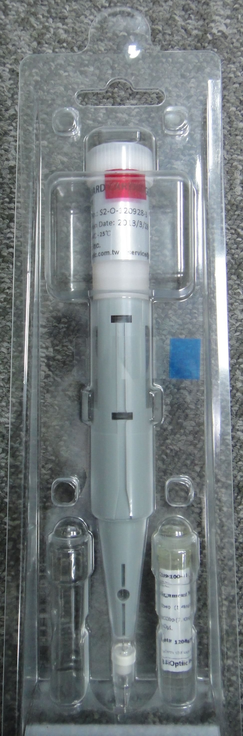 Pen-shaped cartridge for Qsep100™ DNA Analyzer