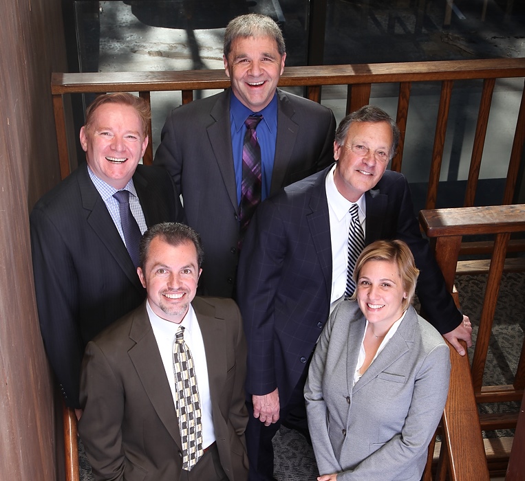 David Peters (top/middle) featured with the Partners of Peters & Freedman, L.L.P.