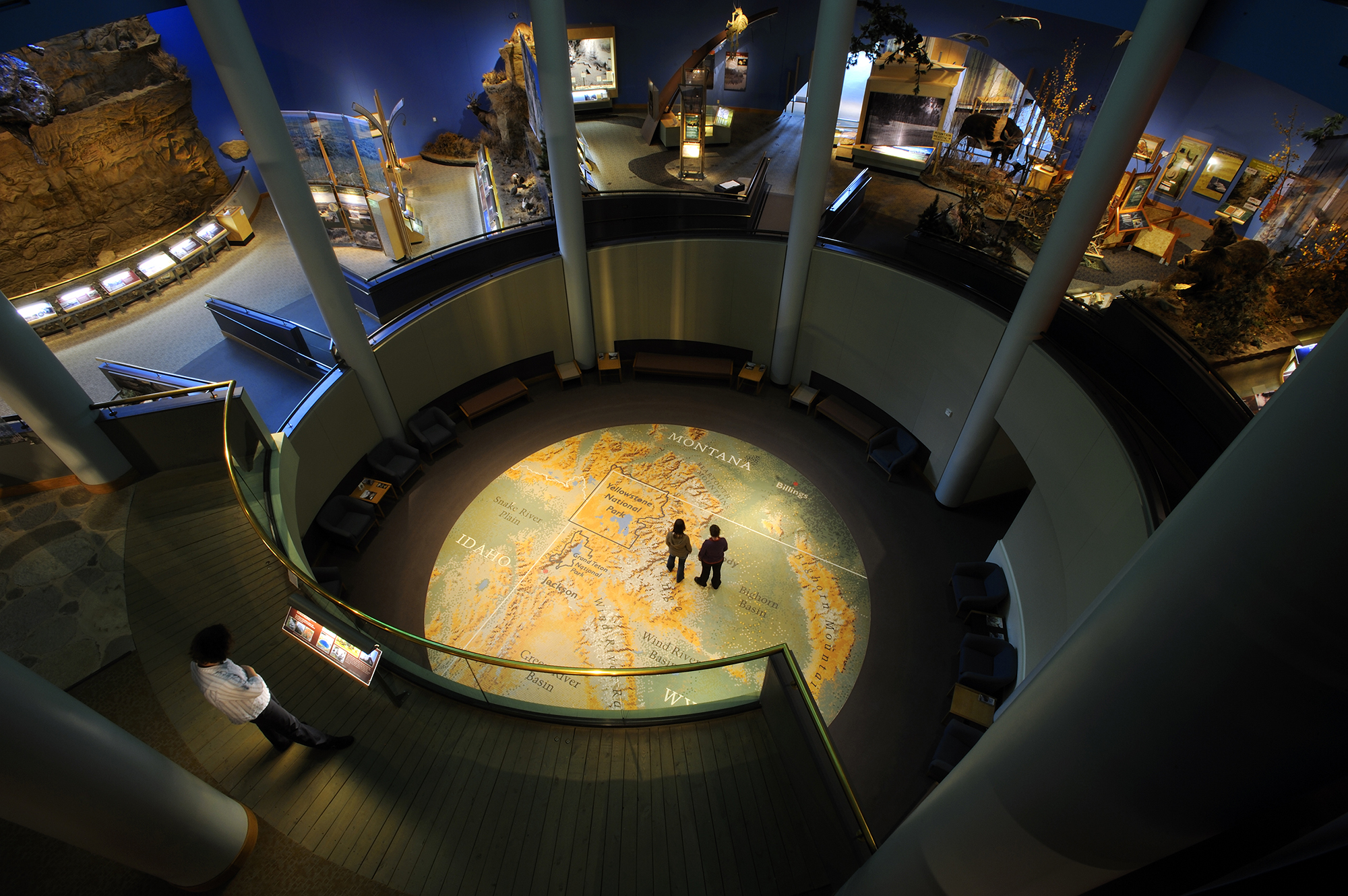 Overview of the Draper Natural History Museum at the Buffalo Bill Center of the West.