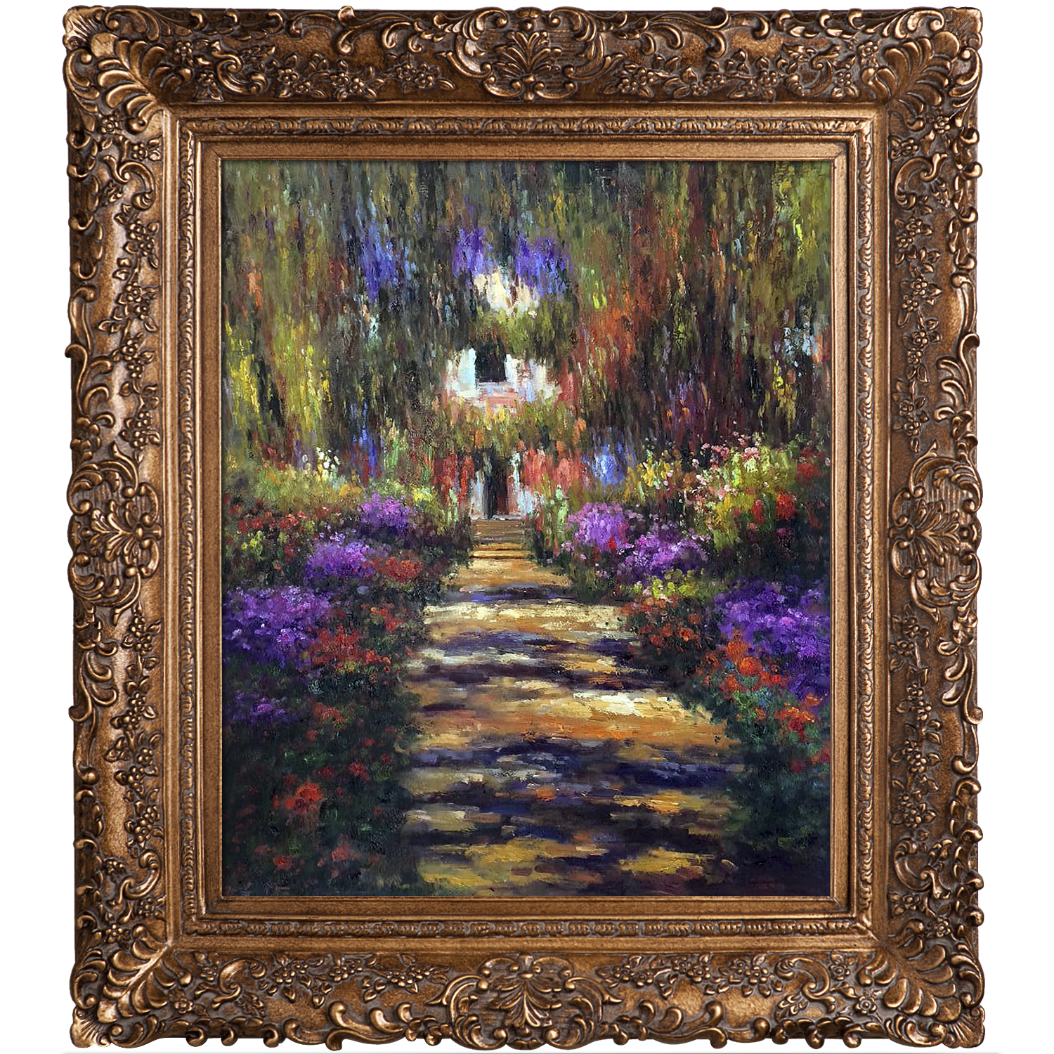 Washington, D.C. shoppers choose Claude Monet’s ‘Garden Path at Giverny’ on overstockArt.com