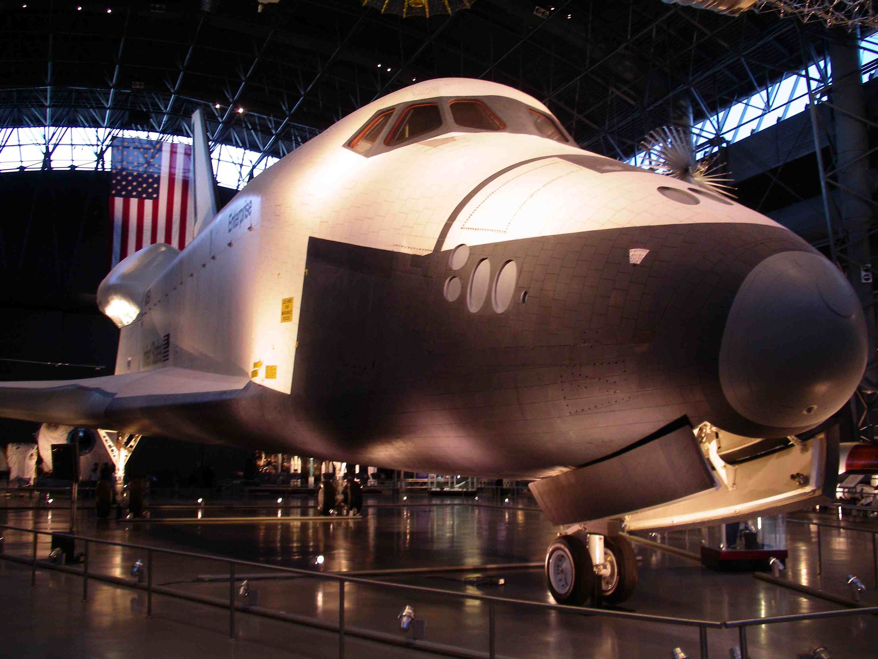 The space shuttle was NASA's space transportation system.