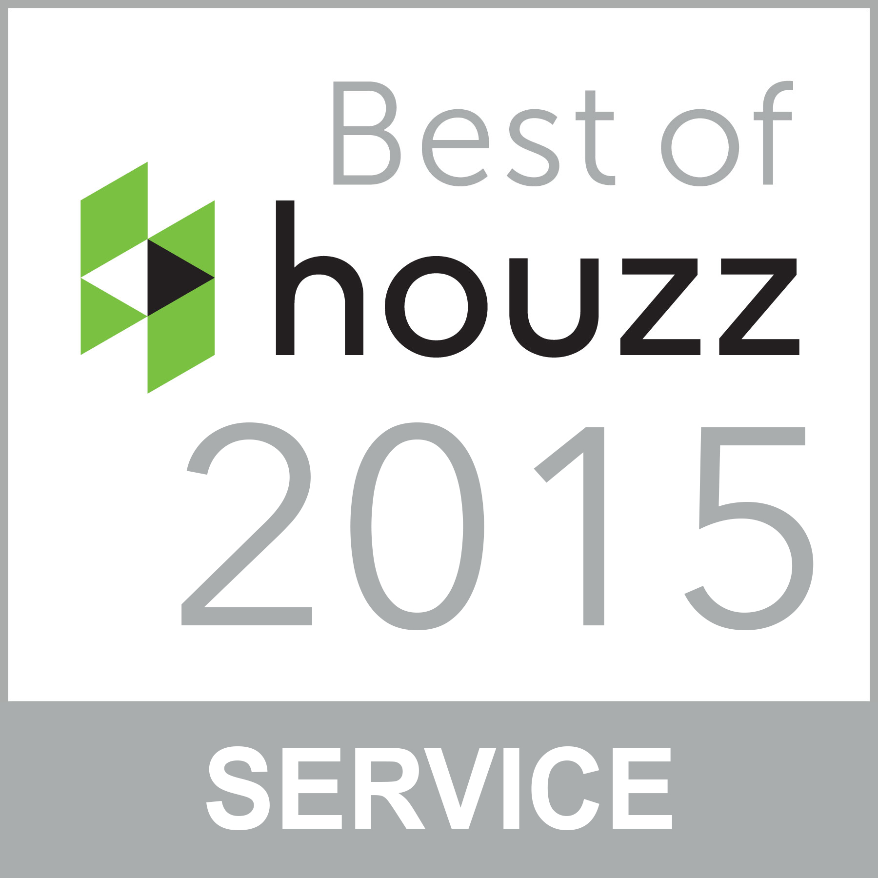Best of Houzz 2015 Award in Customer Service