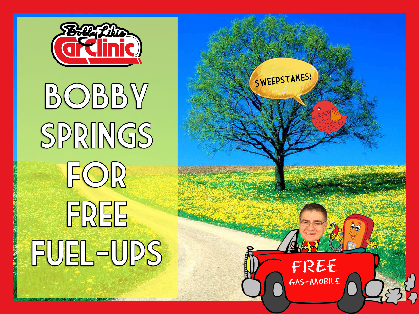Bobby Springs for Free Fuel-Ups