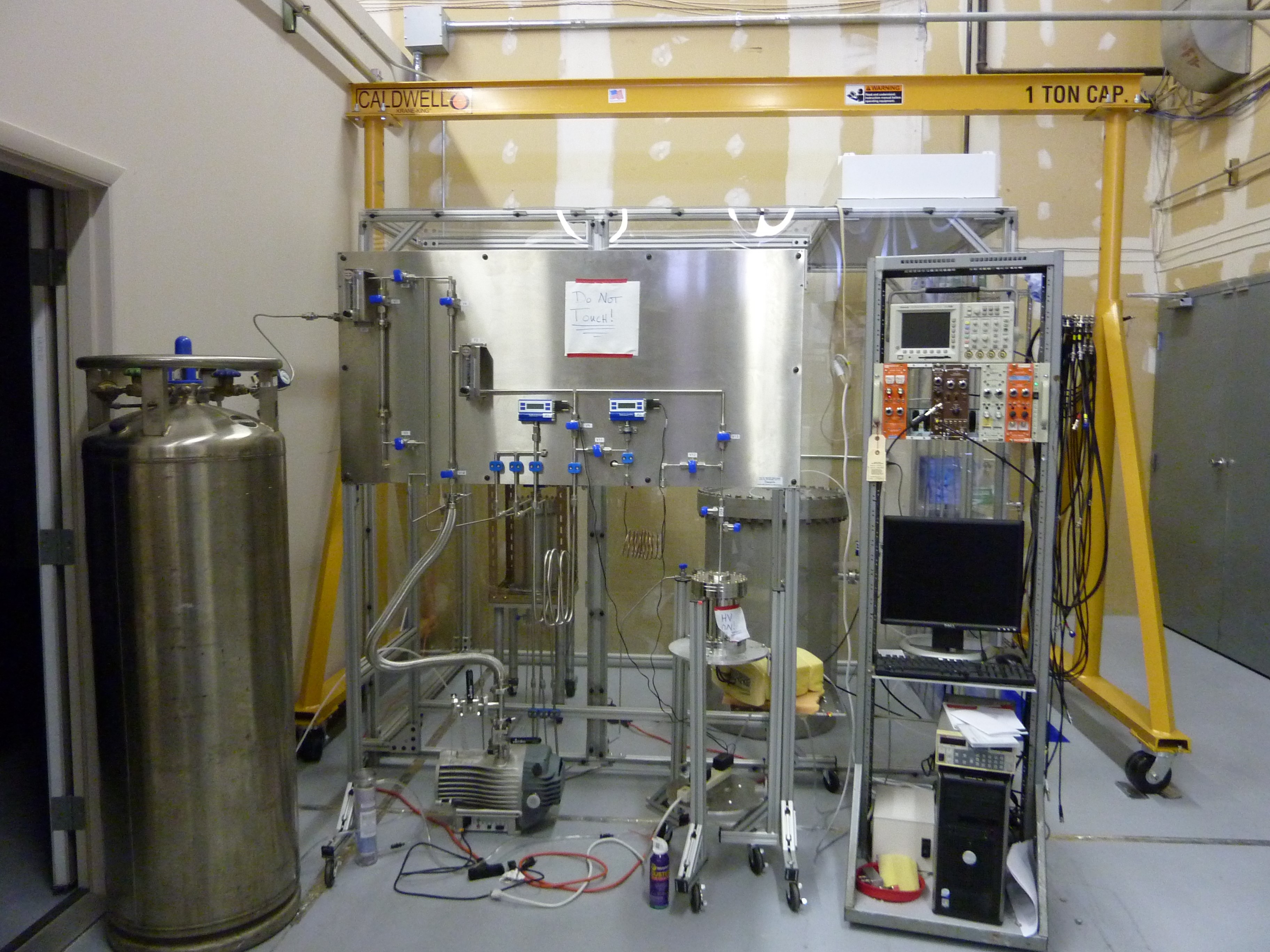 The radon emanation system to be used in the new physics laboratory space on the campus of the South Dakota School of Mines & Technology is designed to detect individual atoms of radon.