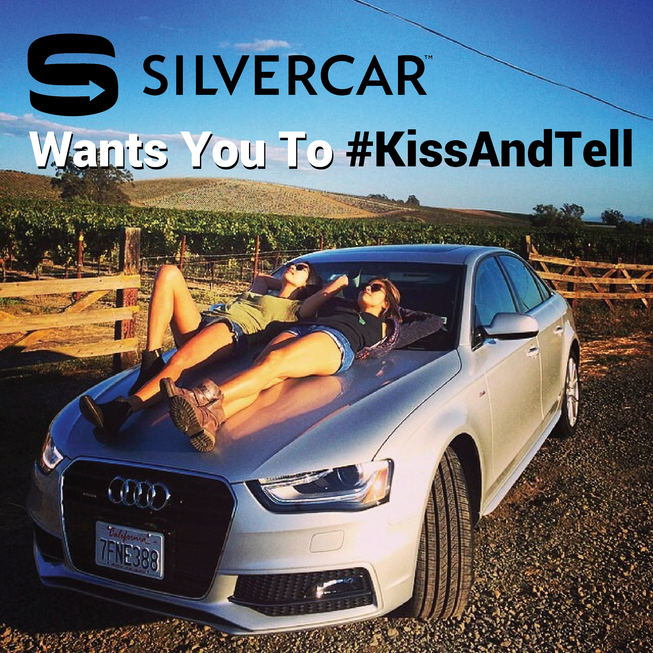 Silvercar launches #KissAndTell This February
