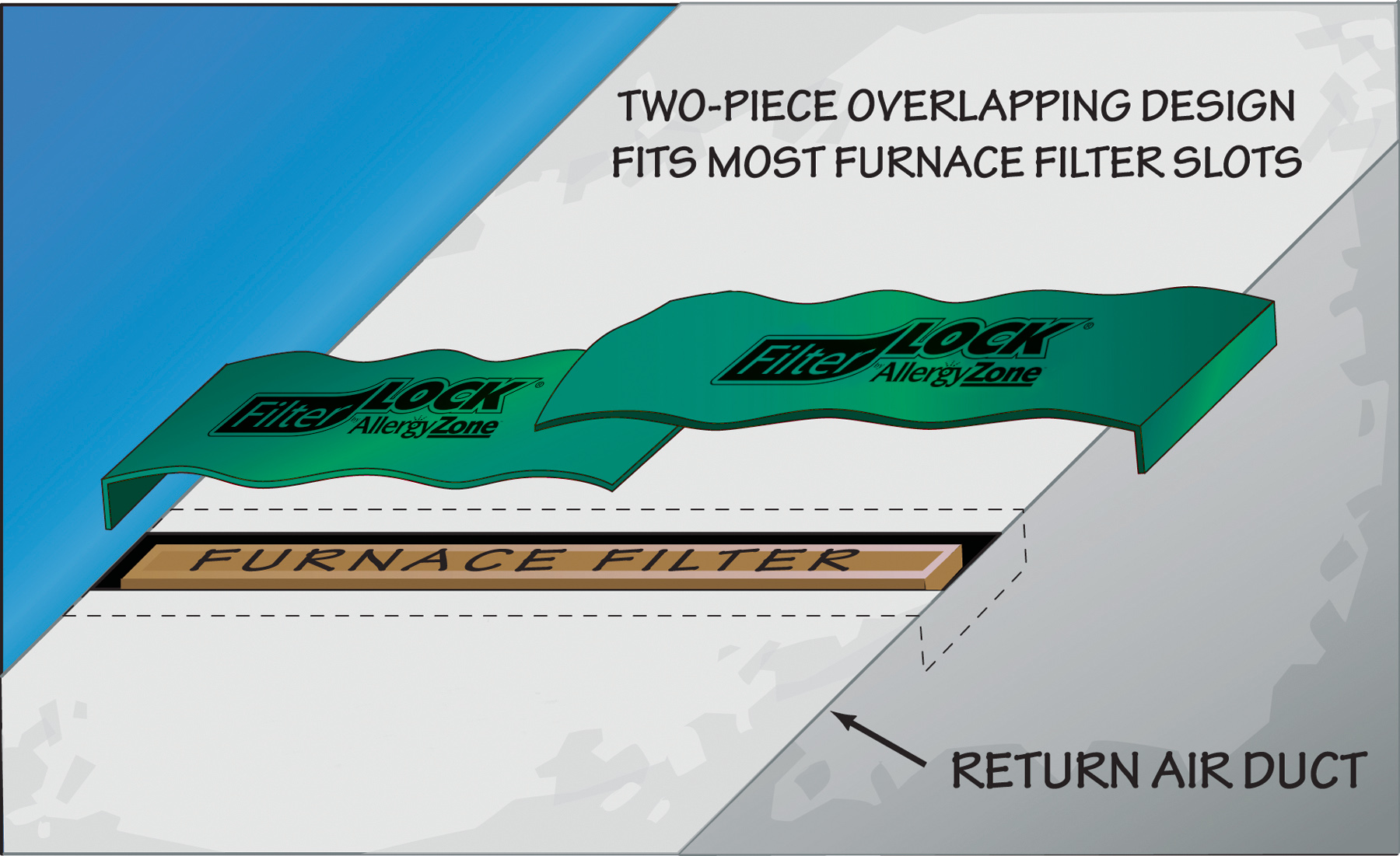 FilterLock Patented Works With 1-Inch Filters Up To 25 Inches Long