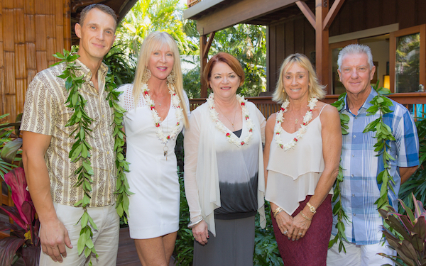 2014 Top Producers. Emil Knysh 'Rookie of the Year', Kathy J. Christiansen, Rebecca Keliihoomalu (Company Wide Top Producer), Cindy Griffey, John Miller