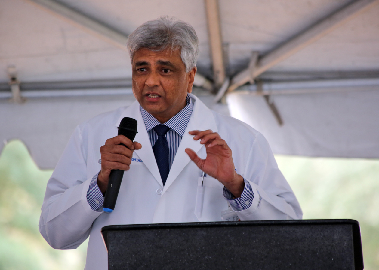 Florida Hospital Carrollwood's Chief of Surgery, Dr. Ravi Patel