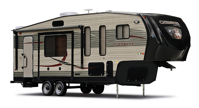 Cherokee fifth wheels are built for comfort