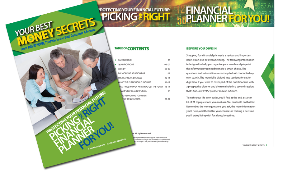 Choosing The Right Financial Planner For You