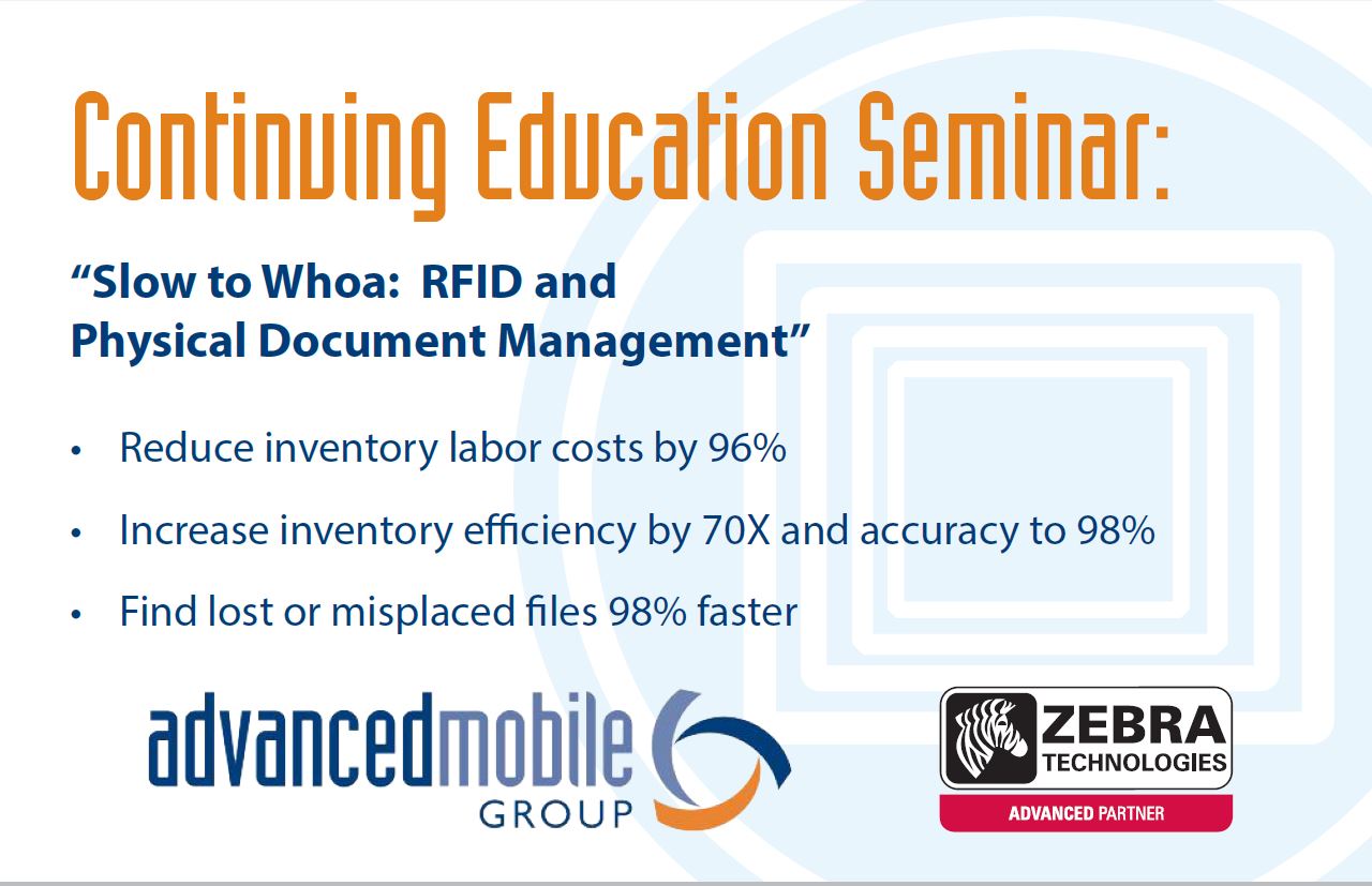 Your Invitation to Our March 11th Seminar on RFID Applications for the Legal Field