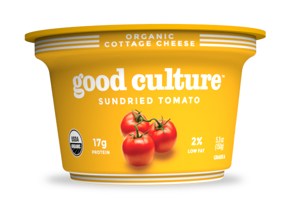 good culture organic cottage cheese, "sundried tomato"